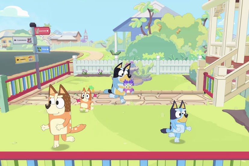 Everybody is running to play "Bluey: The Videogame"