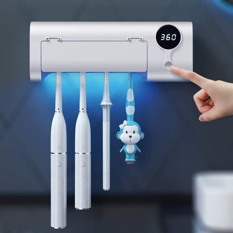 MIMORE Wall-Mounted Toothbrush Holder