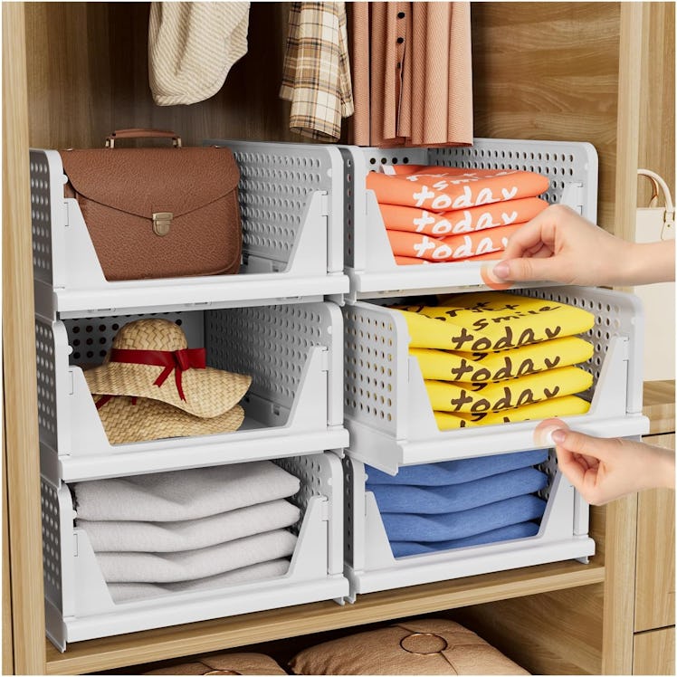 CTSNSLH Folding Closet Organizers (5-Pack)